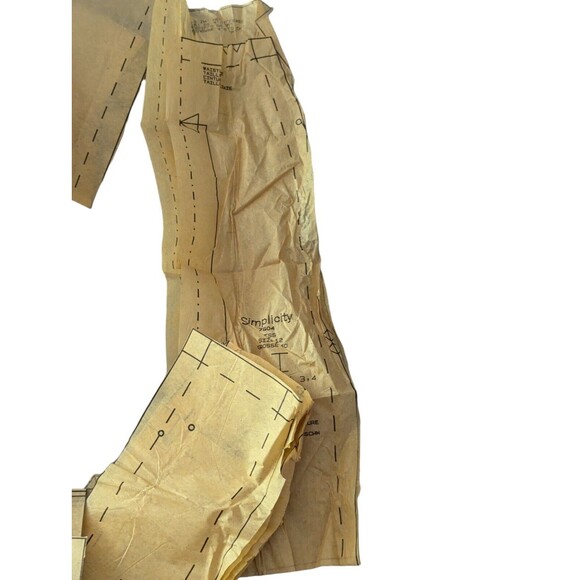 Simplicity Sewing Pattern Womens Skirt 7604 Size 12 Waist 26.5" CUT No Rips Slim - Picture 4 of 6